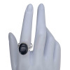 Black Onyx Sterling Silver Ring