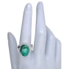Malachite Sterling Silver Ring