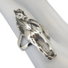 3D Horse Sterling Silver Statement Ring