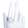 Moonstone Sterling Silver Adjustable Ring