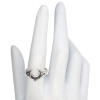 Western Moon Sterling Silver Ring