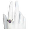 Amethyst Sterling Silver Ring