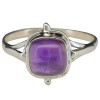 Amethyst Sterling Silver Ring