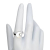 Moon Sterling Silver Ring