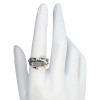 3D Happy Frog Sterling Silver Ring