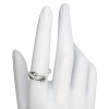 Wrapped Rustic Arrow Sterling Silver Ring