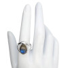 Labradorite Sterling Silver Ring