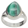 Malachite Sterling Silver Ring