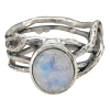 Moonstone Sterling Silver Ring