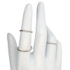 Bubble Stacking Sterling Silver Ring