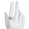 Evil Eye Sterling Silver Ring