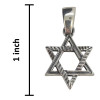 Star of David Sterling Silver Pendant