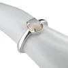 Opal Sterling Silver Ring