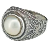 Pearl Sterling Silver Ring