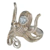 Faceted Blue Topaz Sterling Silver Octopus Ring