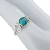 Howlite Sterling Silver Ring