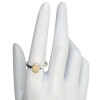 Faceted Opal Sterling Silver Ring
