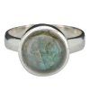 Labradorite Sterling Silver Ring
