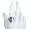 Labradorite Sterling Silver Ring