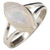 Moonstone Marquise Sterling Silver Ring