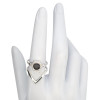 Sterling Silver V-Shaped Ring