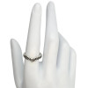 Textured Chevron Sterling Silver Ring