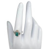 Green Onyx Sterling Silver Ring