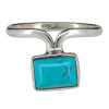 Howlite Sterling Silver Ring