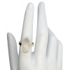 Teardrop Moonstone Sterling Silver Ring