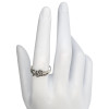 Rose Sterling Silver Ring