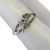 Rose Sterling Silver Ring