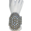 Moonstone Teardrop & Oval Sterling Silver Bracelet