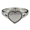 Sterling Silver Heart Ring 7611