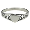 Sterling Silver Heart Ring (7612)