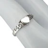 Sterling Silver Heart Ring (7612)