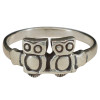 Owl Duo Sterling Silver Ring