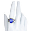 Lapis Sterling Silver Ring
