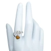 Tiger Eye Sterling Silver Adjustable Ring