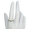 Abalone Sterling Silver Heart Ring