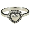 Heart Sterling Silver Ring