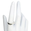 Abalone Sterling Silver Heart Ring