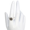 Sterling Silver Sunflower Ring
