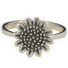 Sunflower Sterling Silver Ring