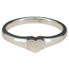 Sterling Silver Mini Heart Ring
