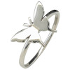 Sterling Silver Butterfly Ring