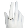 Sterling Silver Chevron Ring