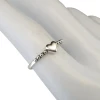 Mother of Pearl Sterling Silver Heart Ring