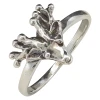 Reindeer Sterling Silver Ring