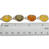 Multi-Color Amber Handmade Bracelet