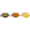 Multi-Color Amber Handmade Bracelet